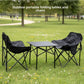 Outdoor Lounge Set – Stylish Table & 2 Chairs for Ultimate Relaxation