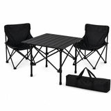 Outdoor Lounge Set – Stylish Table & 2 Chairs for Ultimate Relaxation