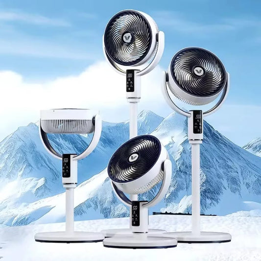 CirculAir 25m 20dB 908CFM High Airflow Floor Fan DC 9 Speed Motor 4 Modes Remote Control Floor Fan