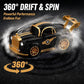 Multifunctional Mini Drift Remote Control Car, RC Drift Car for Kids with Sensor Follow, 360° Drift, LED Lights & Rechargeable Battery, Magnetic Modular Design, Toy Gift for Boys Girls