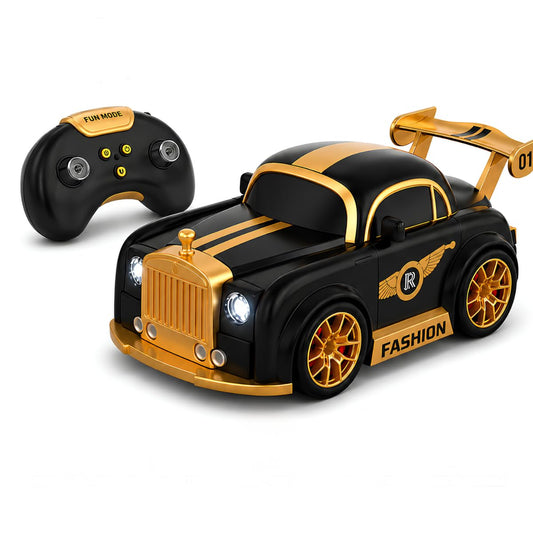Multifunctional Mini Drift Remote Control Car, RC Drift Car for Kids with Sensor Follow, 360° Drift, LED Lights & Rechargeable Battery, Magnetic Modular Design, Toy Gift for Boys Girls