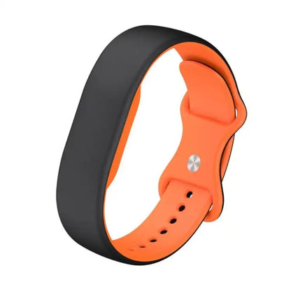 Google Fitbit air Strap Figure- 8 Buckle loop Solid color Silicon Watch Band