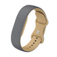Google Fitbit air Strap Figure- 8 Buckle loop Solid color Silicon Watch Band