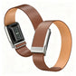 Whoop 5.0MG Slim Fit PU Leather Replacement Strap Band - Stretchable, Stylish Leather band