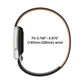 Whoop 5.0MG Slim Fit PU Leather Replacement Strap Band - Stretchable, Stylish Leather band