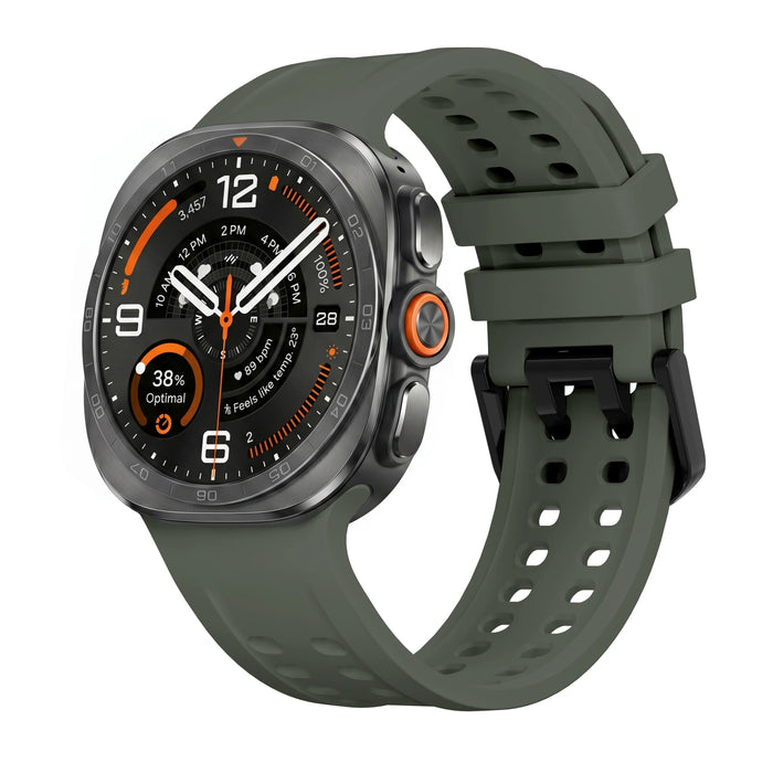 Silicon Strap for Samsung Galaxy Watch Ultra2/ ultra1 with double pin buckle, Wristband