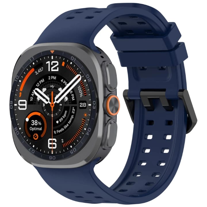 Silicon Strap for Samsung Galaxy Watch Ultra2/ ultra1 with double pin buckle, Wristband