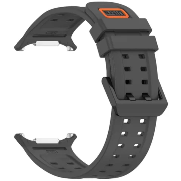 Silicon Strap for Samsung Galaxy Watch Ultra2/ ultra1 with double pin buckle, Wristband