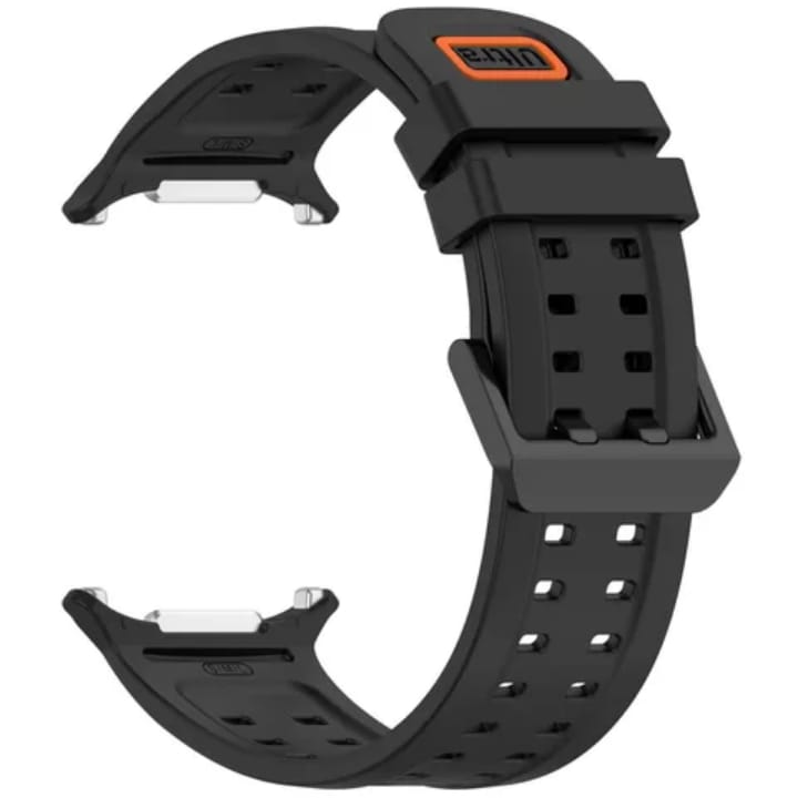 Silicon Strap for Samsung Galaxy Watch Ultra2/ ultra1 with double pin buckle, Wristband
