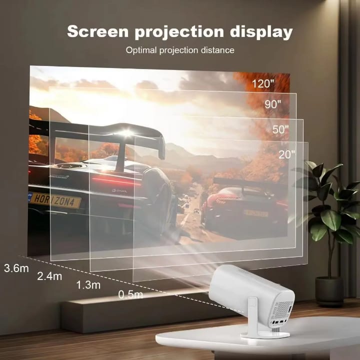 4K Portable Projector WIFI Outdoor Mini home Theater HD Android Projector LCD P30 Smart Projector