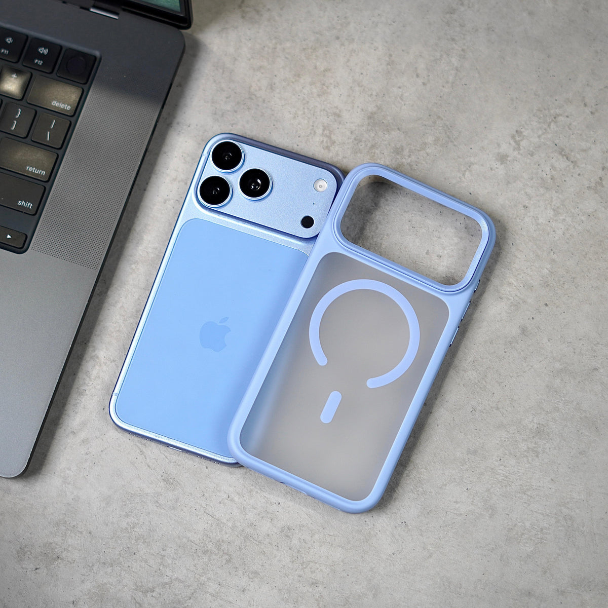 MagSafe Frosted Border Case | Shockproof MagSafe Compatible Protective Cover Iphone18pro/ Iphone18promax