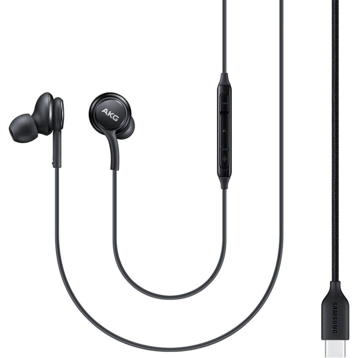 Samsung AKG Type-c Earphone, Sound by AKG, in-ear Headset Black, Wired- Water Resistence