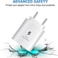25W Power Adapter With Super fast Charging TYPE-C Port, Wall Charger, For Samsung Device (White)