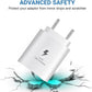 25W Power Adapter With Super fast Charging TYPE-C Port, Wall Charger, For Samsung Device (White)