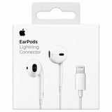 Wired Earphone (LIGHTNING CONNECTER) Compatible with iPhone , iPad, iPod Direct plug and Play, White color 1.2 meter