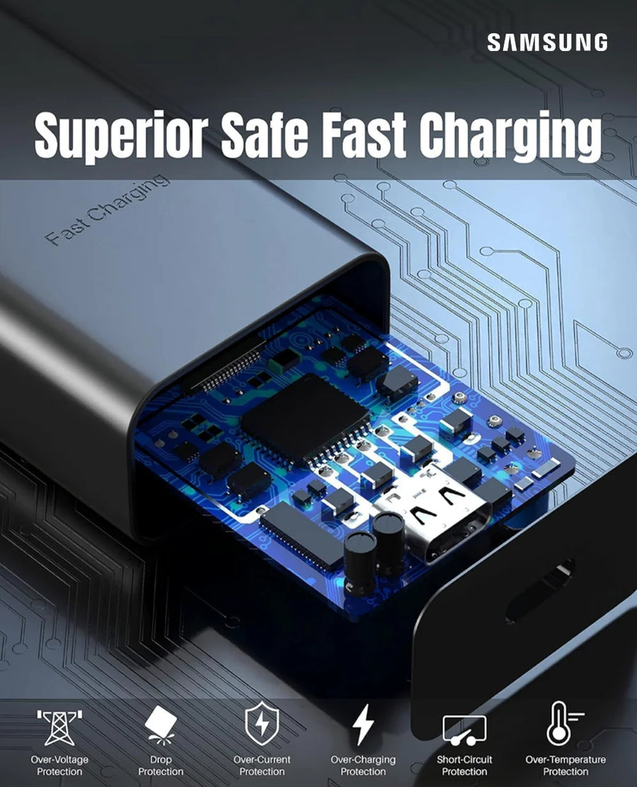 Samsung 45W Power Adapter type-c port charger - Fast Charger, 1Port