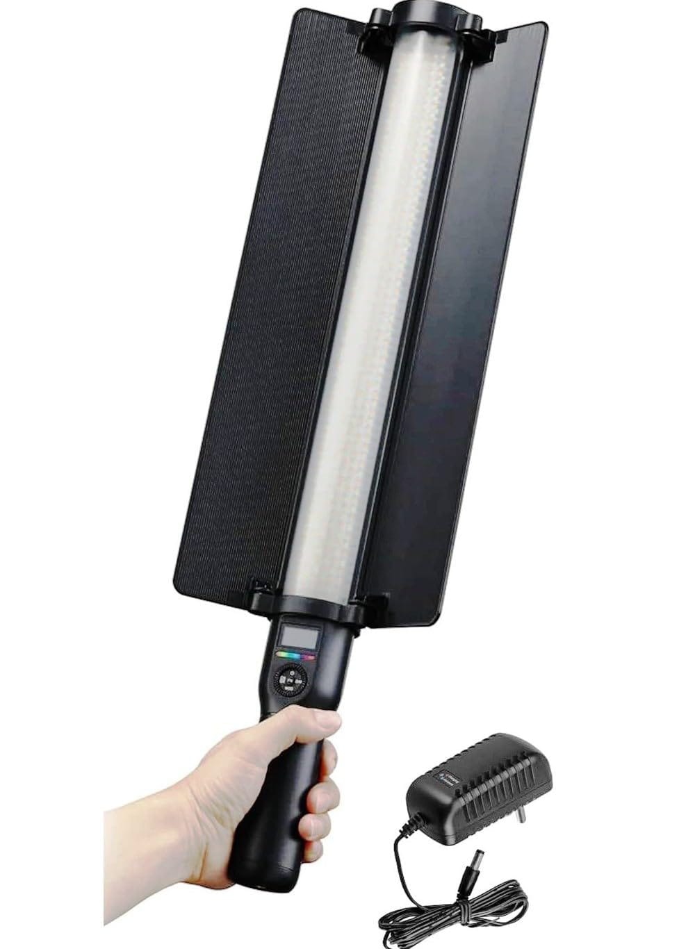 RGB Handheld LED Light stick Lightning with Wand Door colorful RGB LED Stick Photography Lamp Rechargeable Flash Video Light 6Hour Battery