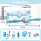 Bubble Machine for Kids, Color Smoke Bubble Fog Wand with Gloves