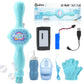 Bubble Machine for Kids, Color Smoke Bubble Fog Wand with Gloves