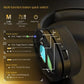 Wireless Bluetooth 2.4G, RGB Gaming Headset, Low Latency, ENC Microphone, Compatible with PC, PS5,Xbox, and Mobile Phones