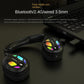 Wireless Bluetooth 2.4G, RGB Gaming Headset, Low Latency, ENC Microphone, Compatible with PC, PS5,Xbox, and Mobile Phones