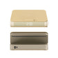 Wireless Charging Book lamp Speaker- Wake-Up Light & Wireless Charging- Apricot Yellow