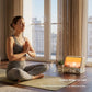 Sunrise Wake-up Light Alarm clock/ Bluetooth Speaker/ Digital Display/12 White Noise Sounds/ 13 Scenes with remote