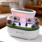 Musical Rain Drop Aroma Diffuser Humidifier with Inbuilt Soothing Music, Multi color LED, 6Inches height, 250l tank