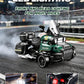 Green RC Motor Tricycle Simulation Motorcycle, Remote Controlled Three-Wheel Vehicle, Realistic Motorcycle Design, Responsive Steering, Smooth Driving Action, Durable Construction, Detailed Styling