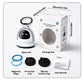 Attractive IC Phone Holder 360 Degree Rotating Cute Robot Phone Stand- Expression Display Desktop Phone stand