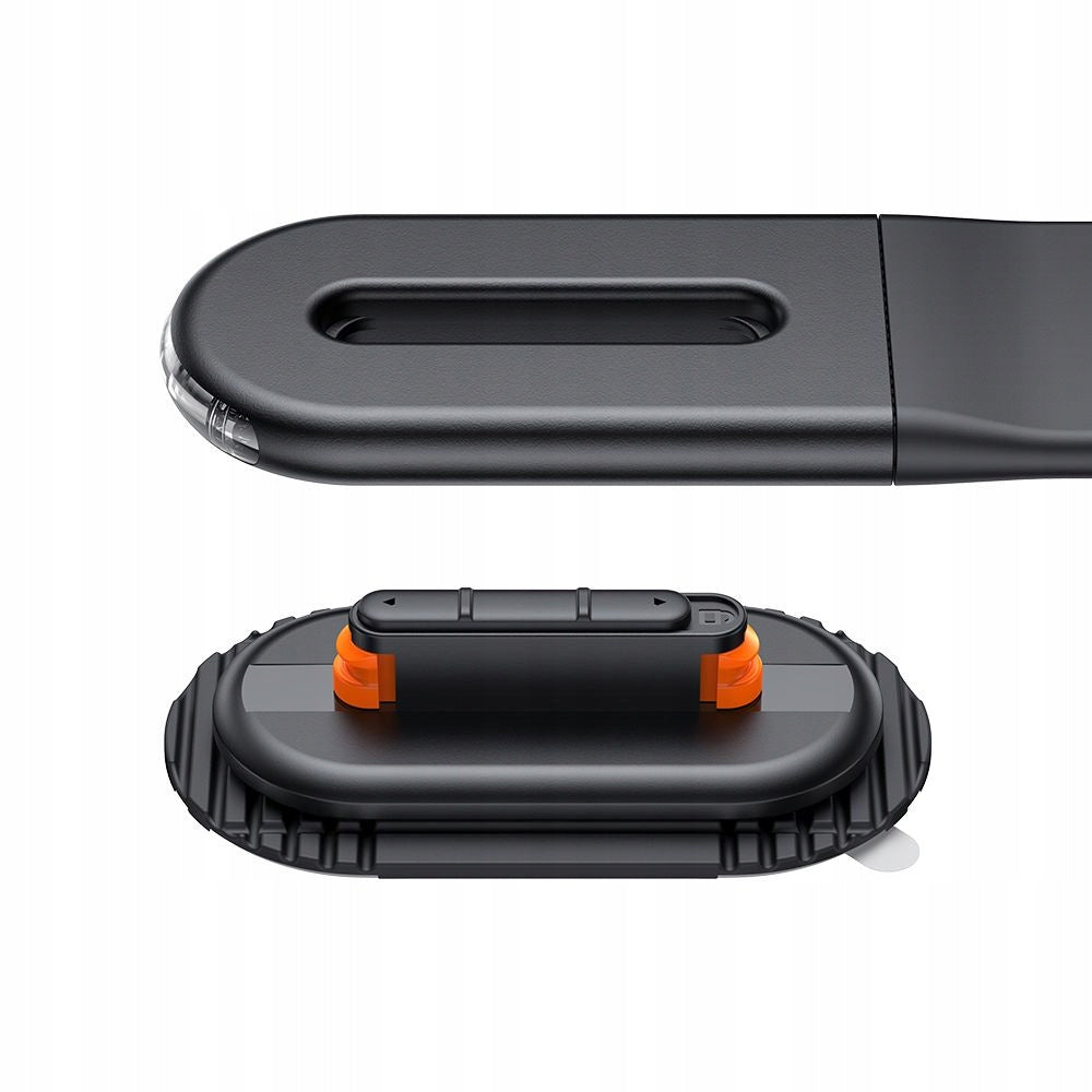 MCDODO Magic pro Magnetic Car holder with Wireless Charger, Adjustable , Stable- Black