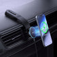 MCDODO Magic pro Magnetic Car holder with Wireless Charger, Adjustable , Stable- Black