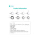 Coteci Airpods pro/2, Replacement Silicone Ear tips 4 sets