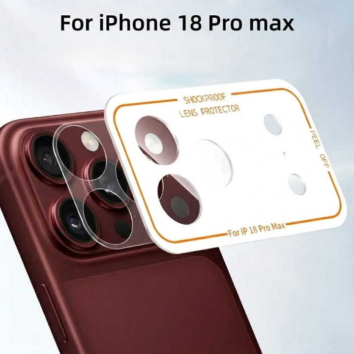 Camera lens Protector matte ultra thin Protective Guard- Scratch Resistance/Transparent  For iPhone 17 Promax/18 Promax