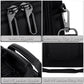 BRINCH(TM) New Soft Nylon Waterproof Laptop Computer Case Cover Sleeve Shoulder Strap Bag with Side Pockets Handles and Detachable for 15.6 inch-Black