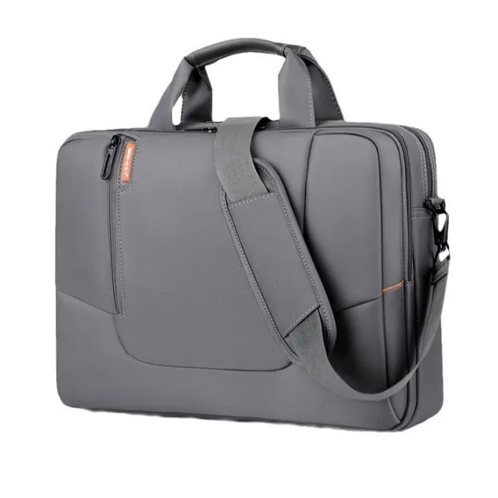 BRINCH(TM) New Soft Nylon Waterproof Laptop Computer Case Cover Sleeve Shoulder Strap Bag with Side Pockets Handles and Detachable for 15.6 inch-Black