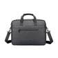 Feather Weight Water-resistant Briefcase Bag 14.8 Inch, Digital Series Slim Briefcase, Oxford Business Shoulder Bag with Multi-Compartments, Trolley Strap & Water-Repellent Fabric