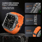 Clear Heavy Duty Watch Case Band Compatible with Apple iWatch Series |  premium accessory designed for Apple Watch models 49MM | Durable and resistant to deformation Sweatproof and waterproof design Easy installation with a secure fit