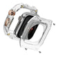 Clear Heavy Duty Watch Case Band Compatible with Apple iWatch Series |  premium accessory designed for Apple Watch models 49MM | Durable and resistant to deformation Sweatproof and waterproof design Easy installation with a secure fit