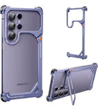 Premium Slim Metal Bumper Case for Samsung Galaxy S26 Ultra, Lightweight Minimalist Frame Design, Stylish Edge Protection with Hidden lens Bracket