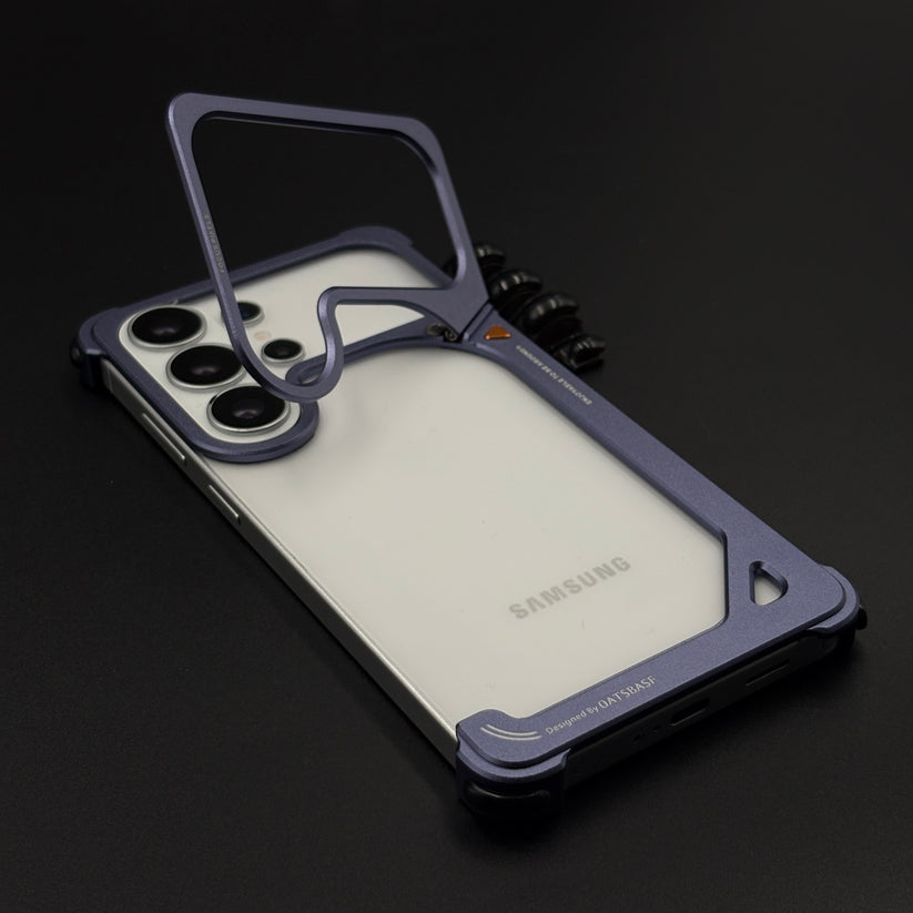 Premium Slim Metal Bumper Case for Samsung Galaxy S26 Ultra, Lightweight Minimalist Frame Design, Stylish Edge Protection with Hidden lens Bracket