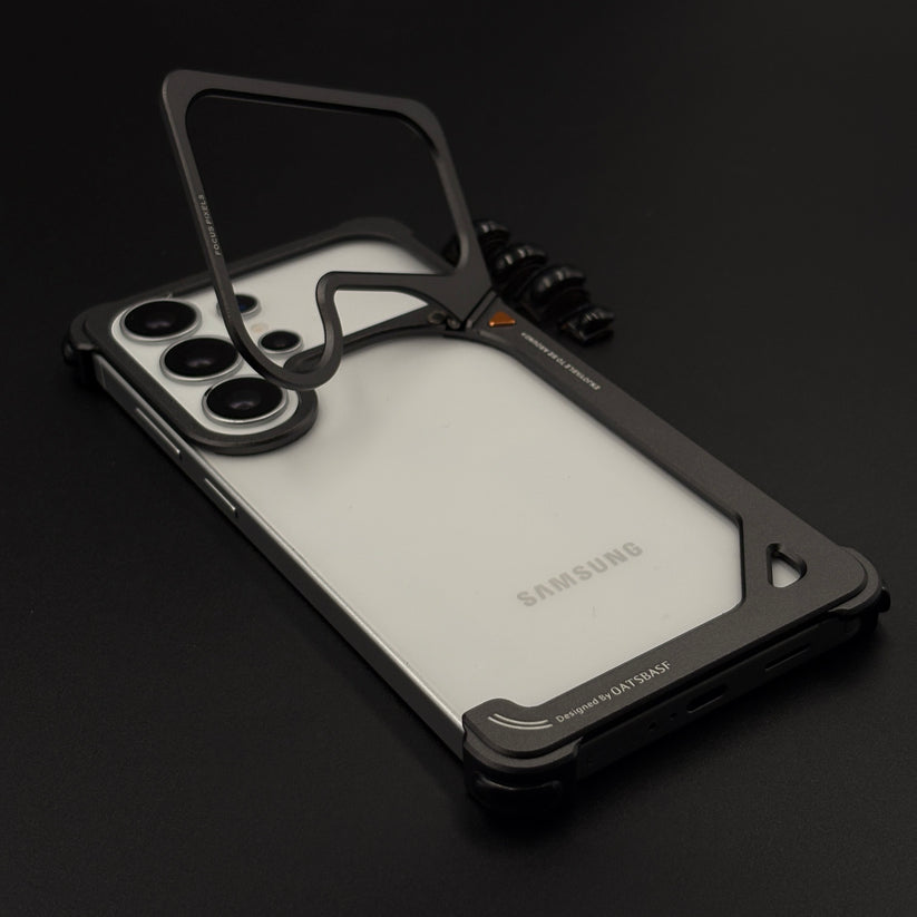 Premium Slim Metal Bumper Case for Samsung Galaxy S26 Ultra, Lightweight Minimalist Frame Design, Stylish Edge Protection with Hidden lens Bracket
