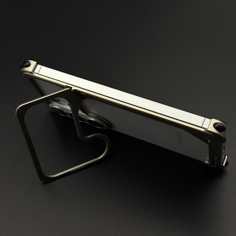 Premium Slim Metal Bumper Case for Samsung Galaxy S26 Ultra, Lightweight Minimalist Frame Design, Stylish Edge Protection with Hidden lens Bracket