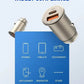 LDNIO Car charger 30W Ultra Mini Zinc Alloy Shell Fast Car Charger  USB Portal