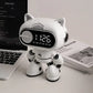 The Adorable Smart Robot Alarm Clock with Bluetooth Speaker
