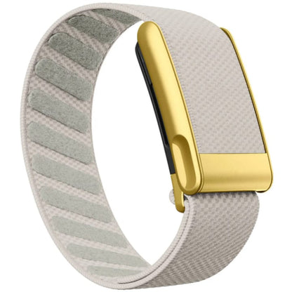 Premium Nylon Gold Strap Compatible with WHOOP 5.0 – Magnetic Adjustable Replacement Band