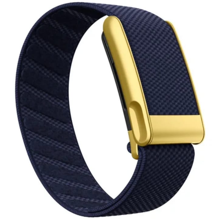 Premium Nylon Gold Strap Compatible with WHOOP 5.0 – Magnetic Adjustable Replacement Band