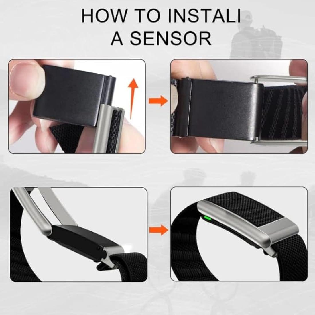 Nylon Strap Compatible with WHOOP 5.0 MG- Durable, Breathable, Adjustable Fitness Tracker Strap