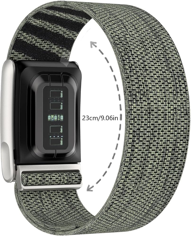 Nylon Strap Compatible with WHOOP 5.0 MG- Durable, Breathable, Adjustable Fitness Tracker Strap