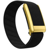 Premium Nylon Gold Strap Compatible with WHOOP 5.0PEAK  – Magnetic Adjustable Replacement Band